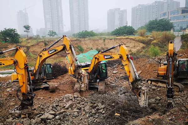 泰斗挖機教學場地